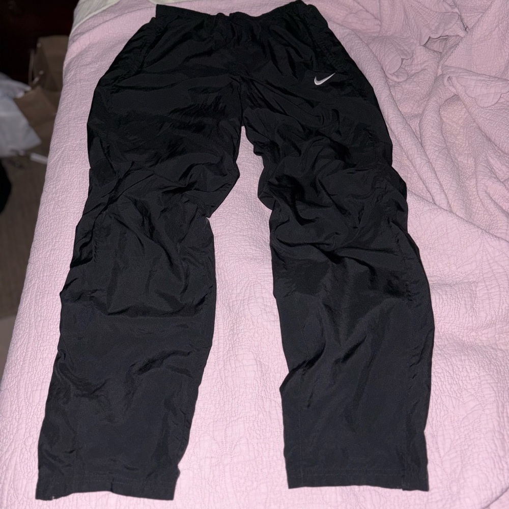 Nike Jet Black Athletic Pants Large Used